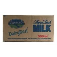 Brookside Milk 500ml x 12